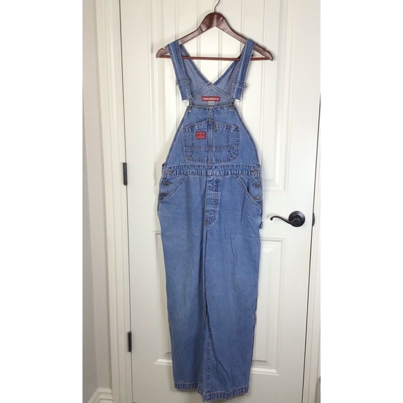 Vintage Y2K Unionbay Denim Carpenter Overalls Size Medium. - Picture 2 of 11